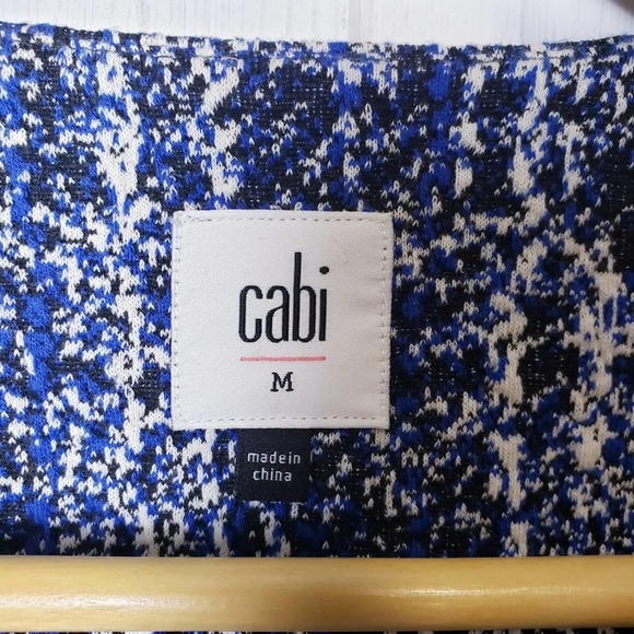 CAbi #5294 Reina Collection 21 Club Jacket Medium Button Front 3/4 Sleeves - Picture 8 of 10